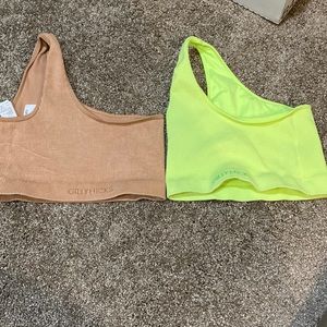 BARELY WORN GILLY HICKS WORKOUT SPORT BRA'S.